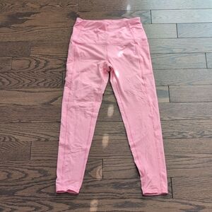 Athletic Works Pink Ankle Leggings